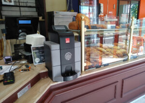 caisse sécurisée automatique cashguard en boulangerie