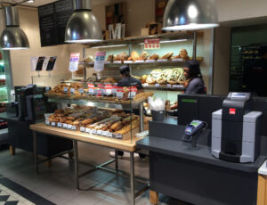 caisse sécurisée automatique cashguard en boulangerie