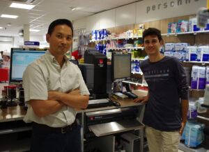 caisse sécurisée automatique cashguard en pharmacie